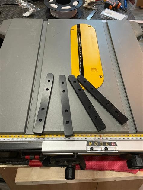 What Tools Are Needed Safety equipment, marking equipment, clamps, drill and bits, square, screwdriver. . Table saw sled runners